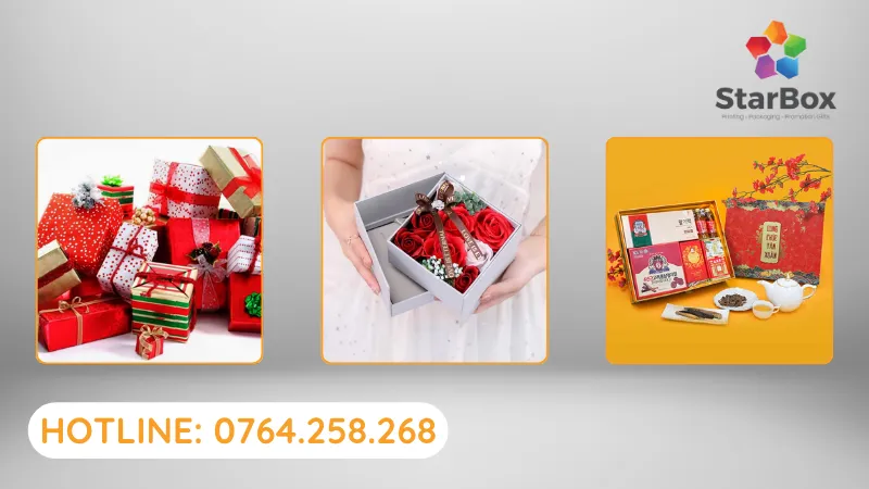 Nhận in ấn các hộp quà theo ngày lễ tại StartBox