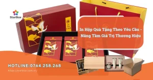 In hộp quà tặng theo yêu cầu tại StartBox
