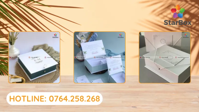 In hộp quà cần nhiều kỹ thuật