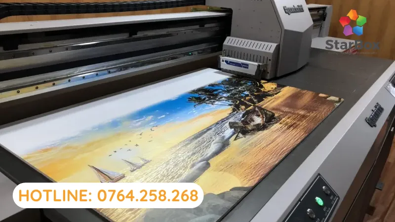 Tạo các cảnh 3D thông qua in UV